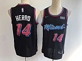 Heat 14 Tyler Herro Black City Edition Nike Swingman Jersey,baseball caps,new era cap wholesale,wholesale hats